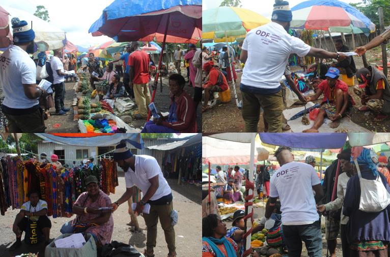 Kudjip Market community clean-up, Jiwaka Province