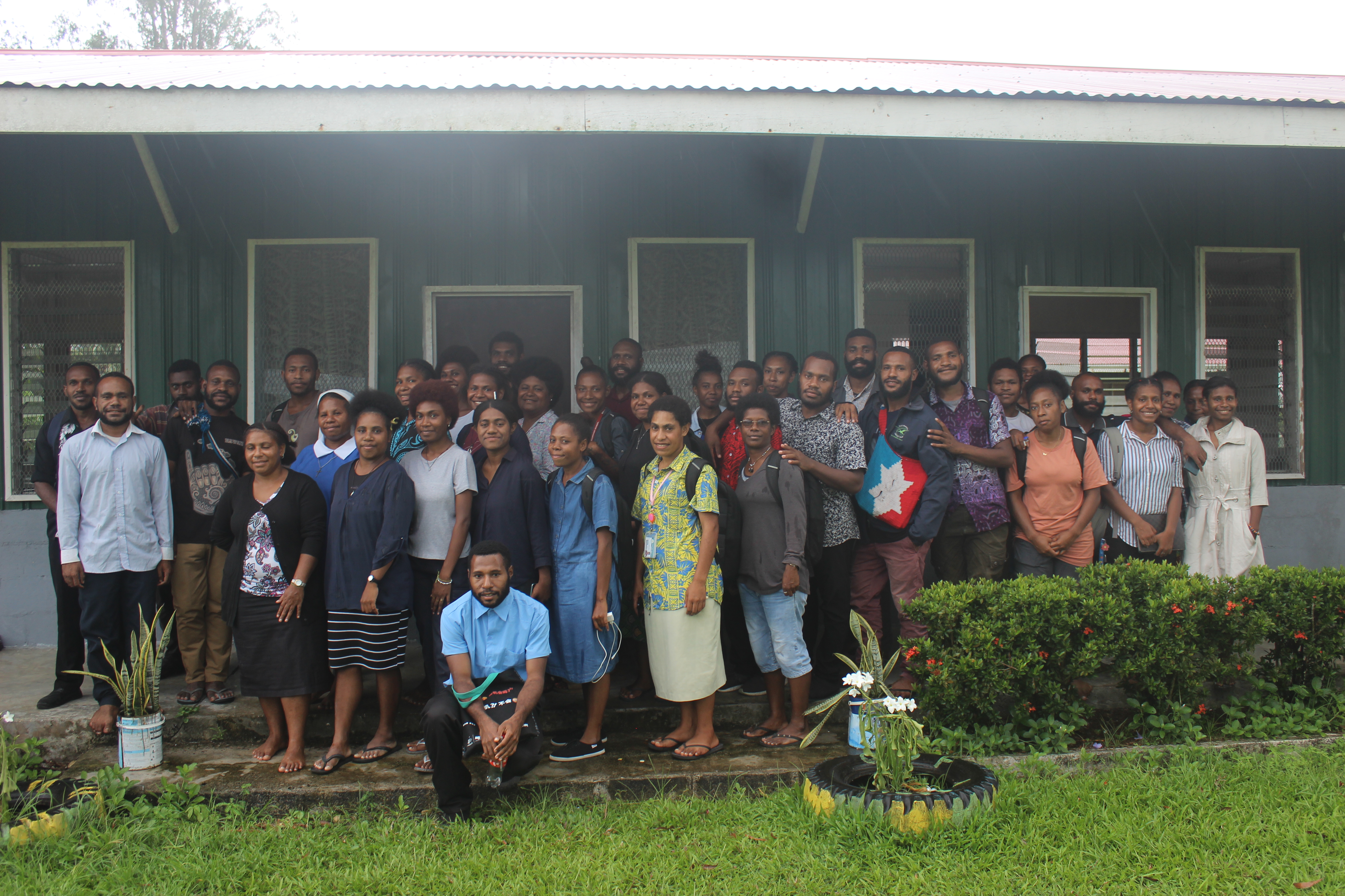 ODF scholars at DWU St Benedicts Wewak 2025