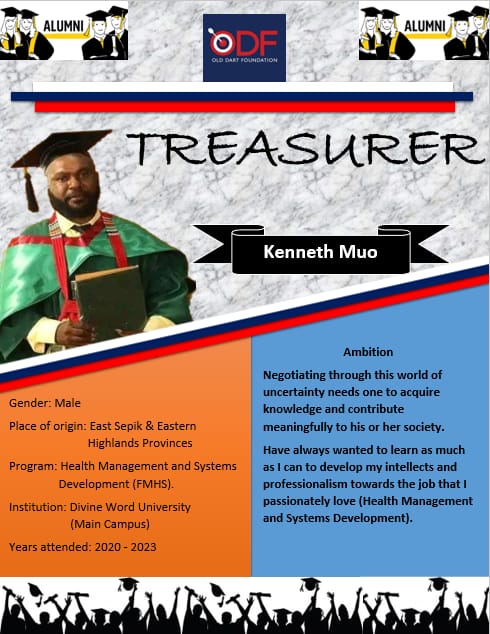 Kenneth Muo — Treasurer